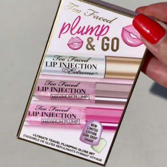Too Faced Plump & Go Plumping Gloss Set (Limited Edition) - Picture 3 of 3
